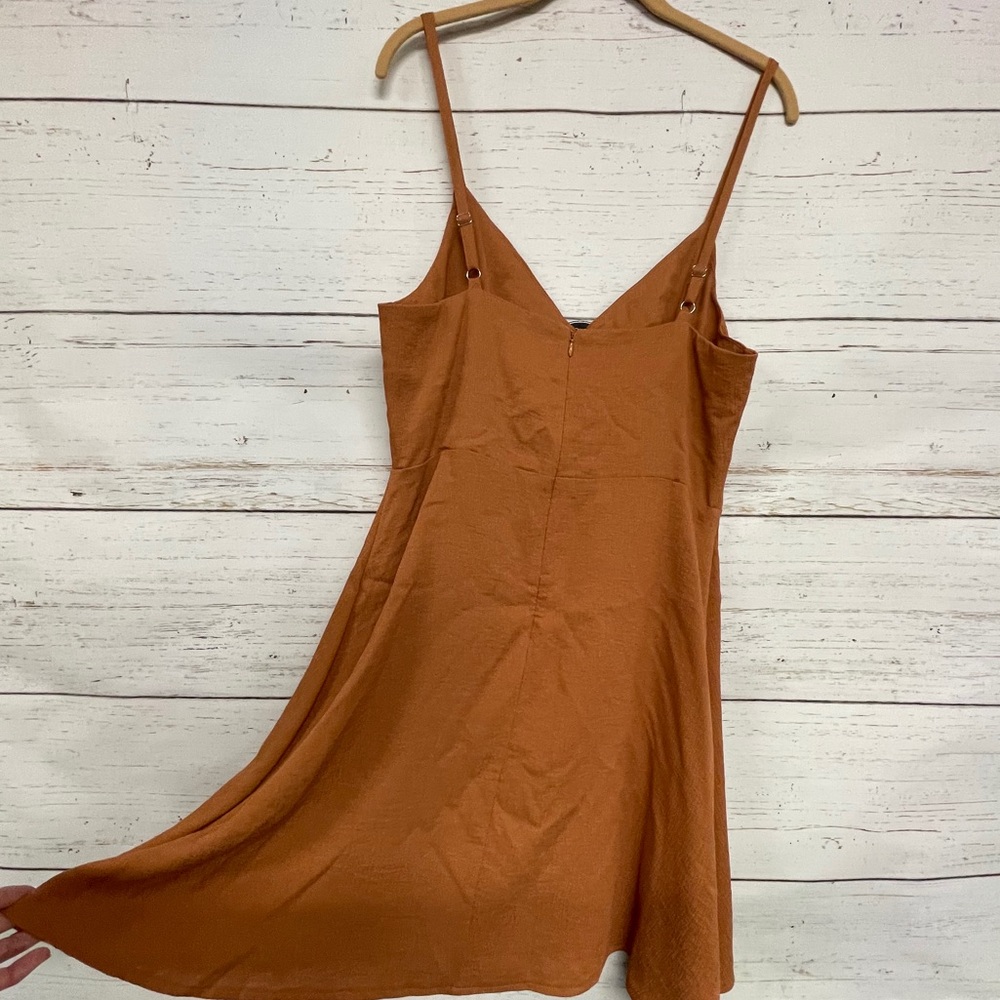 💎 Gilli Rust Colored Dress - Picture 4 of 9